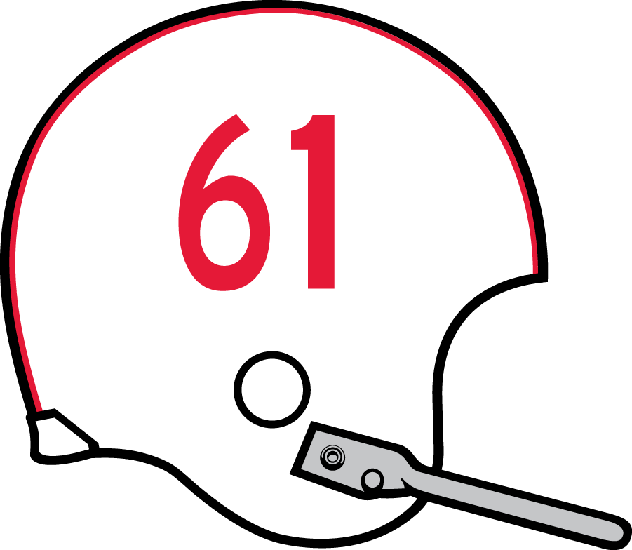 Nebraska Cornhuskers 1966 Helmet Logo iron on transfers for T-shirts